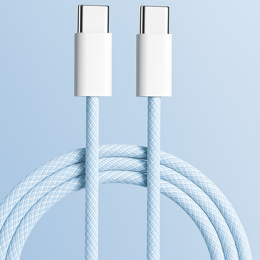 60W USB-C Fast Charging Cable for iPhone 15, Samsung & Huawei