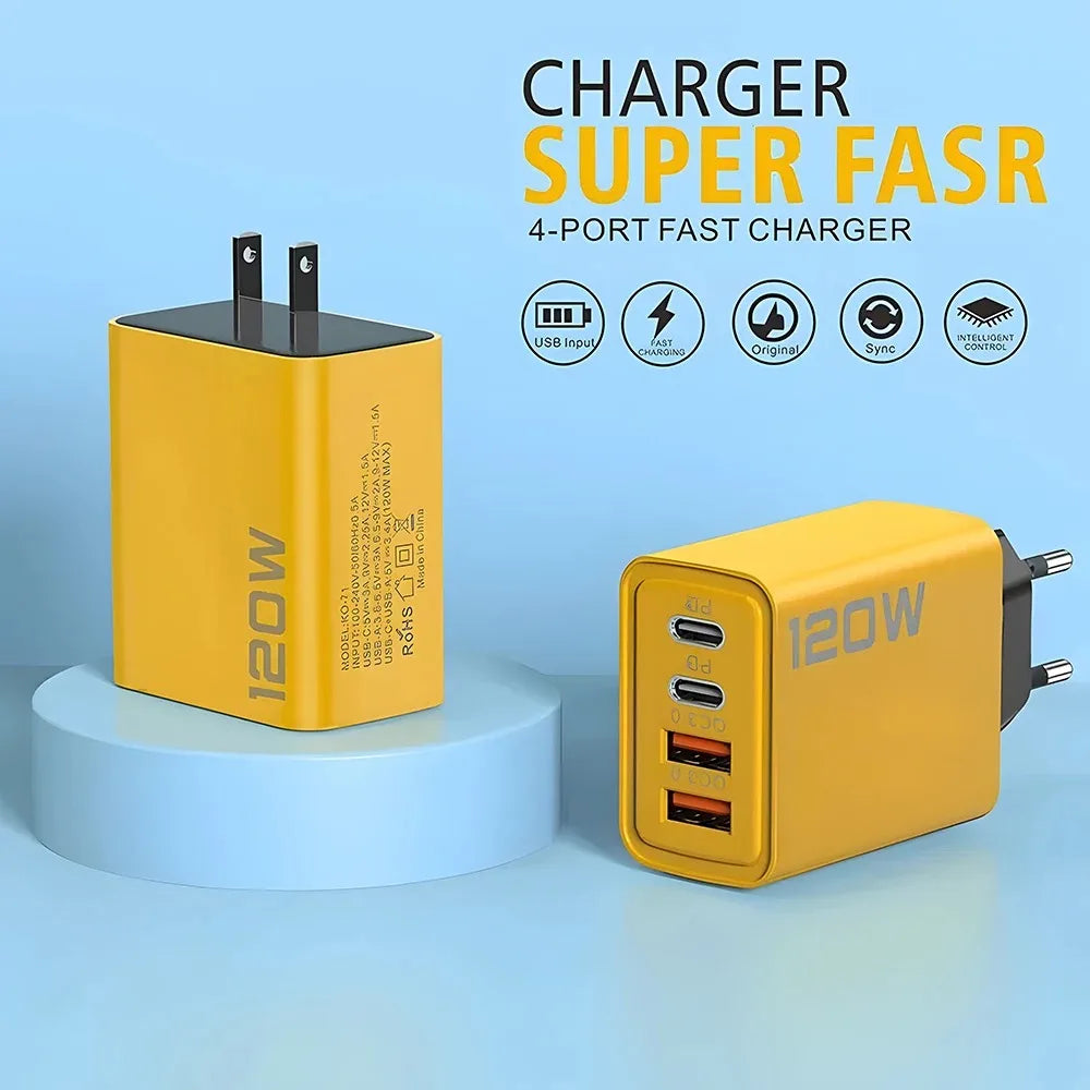 120W Type-C Fast Wall Charger